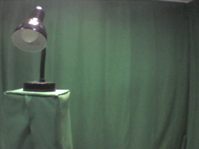 Black Plastic Lamp